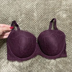 Victoria’s Secret Purple lace Demi bra